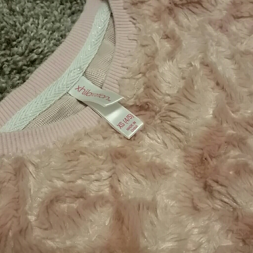 *Donating 10/31* Target Fuzzy Blush Pink Sweater - Picture 2 of 2